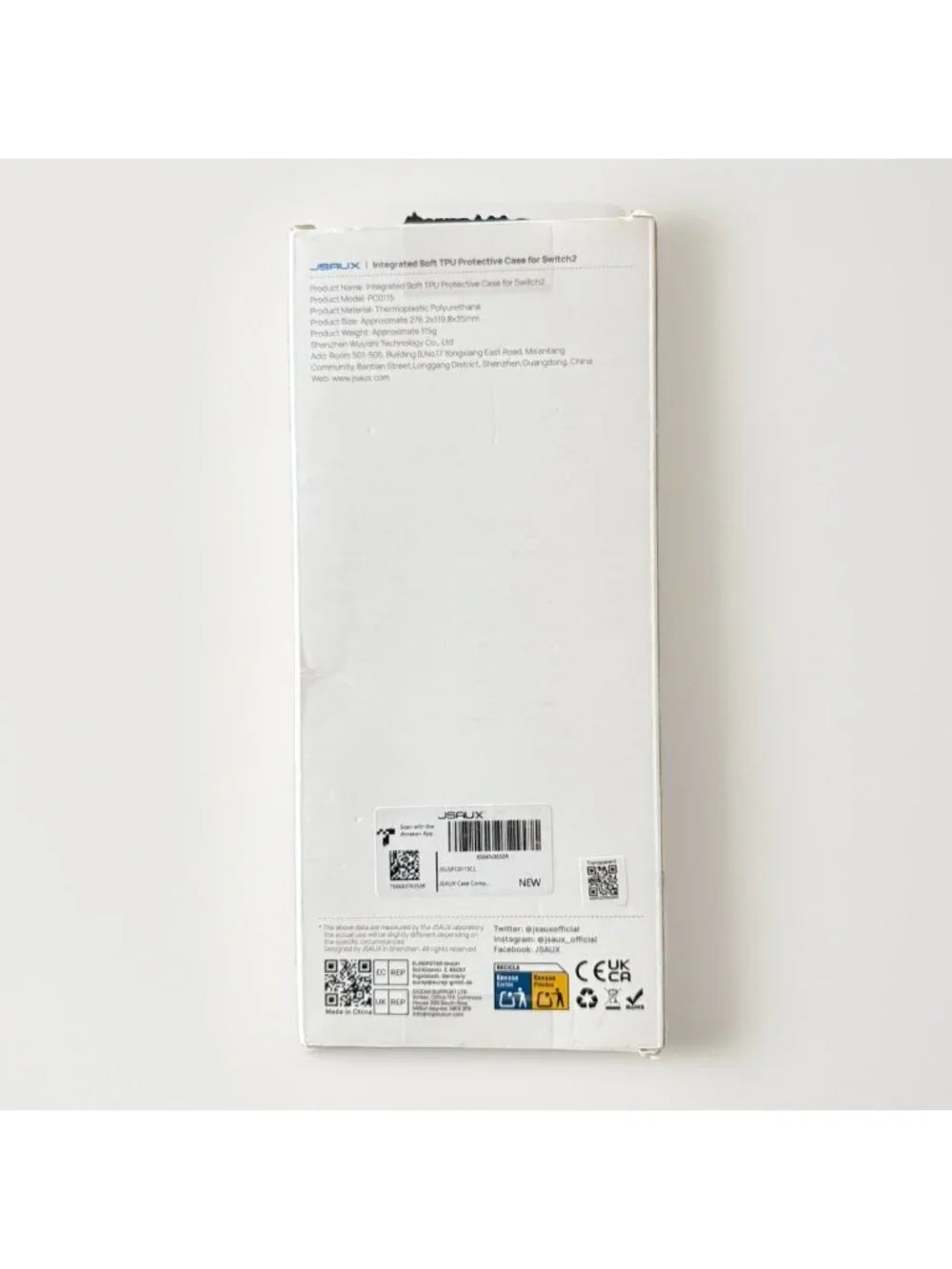 Jsaux Integrated Soft TPU Protective Case for Nintendo‎ Switch 2 New Sealed